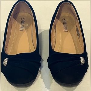 Wedges, Black, Suede, Size 7